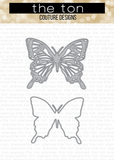 Matrices de superposition de papillons machaon