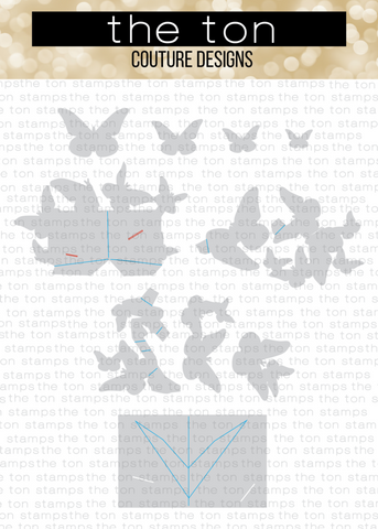 Matrices pop-up Majestic Monarchs