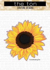 Jumbo Sunflower Layering Coordinating Dies*
