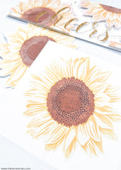 Jumbo Sunflower Layering Stencils*
