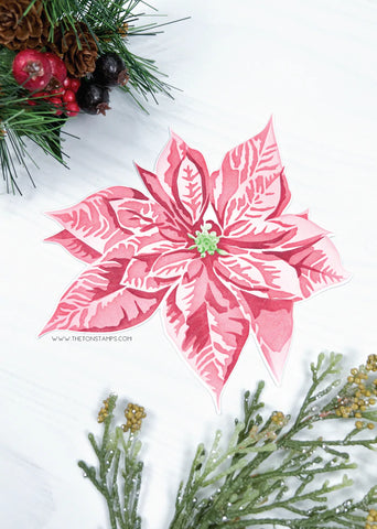 Jumbo Poinsettia Layering Stencils