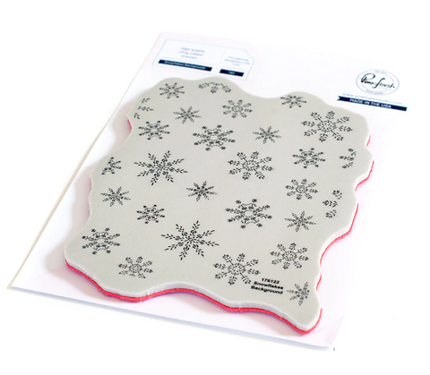 Snowflakes Background die - RETIRING