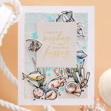 Cast Away 3D Embossing Folder from the Seahorse Kisses Collection by Dawn Woleslagle