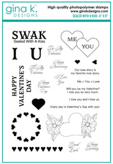 Sealed With A Kiss Stamp Set - RETIRING