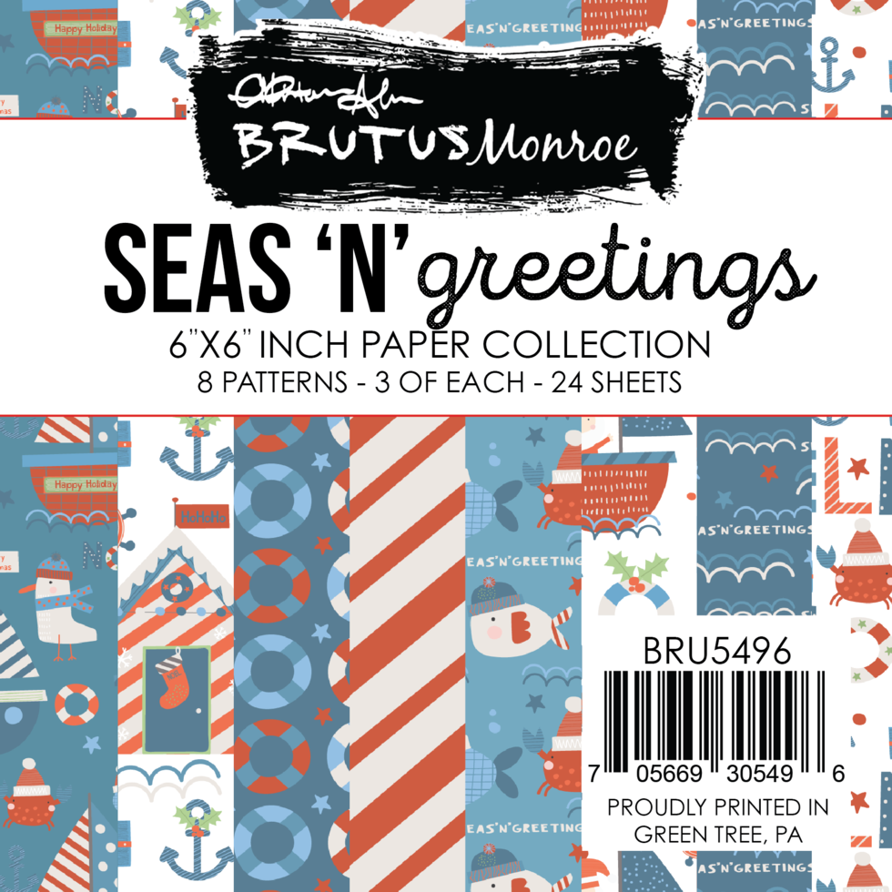 Seas n' Greetings 6x6 Paper Pad