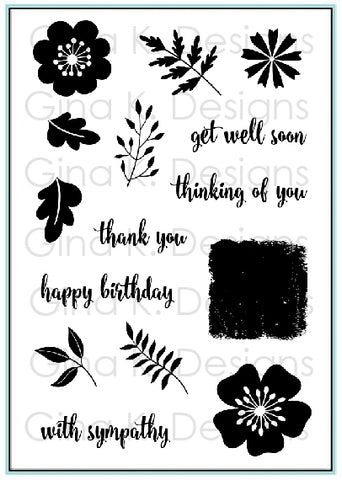 Sentimental Bouquet - Mini Stamp Set