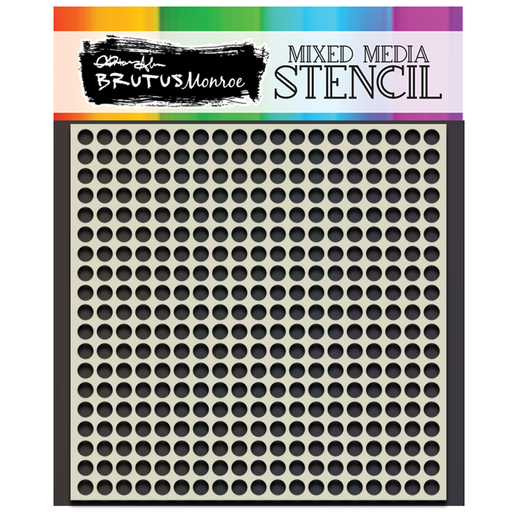 Mixed Media Stencil - Sequin Pattern Buillder