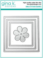 Single Stitched Square Dies