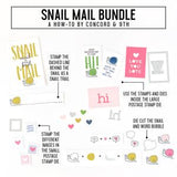 Snail Mail Stamp Set