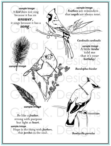 Snow Birds Stamp Set - RETIRING