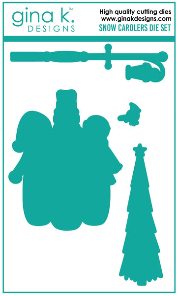Snow Carolers Die Set – Bumbleberry Papercrafts Ltd