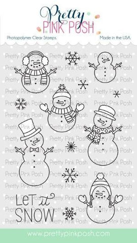 Snowmen Friends Stamp Set