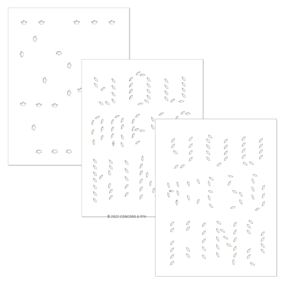So Kind Stencils (3 pack)