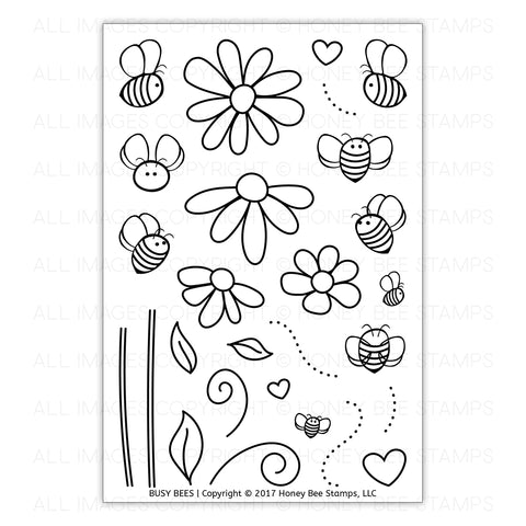 Busy Bees Stamp Set 