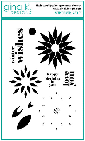 Star Flower Stamp Set