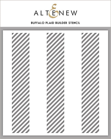 Buffalo Plaid Builder Stencil