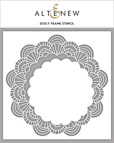 Doily Frame Stencil