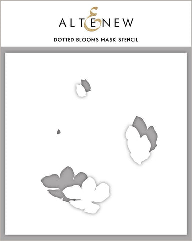 Dotted Blooms Mask Stencil - RETIRING