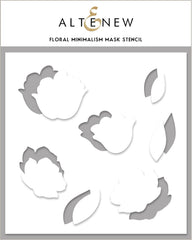 Floral Minimalism Mask Stencil - RETIRING