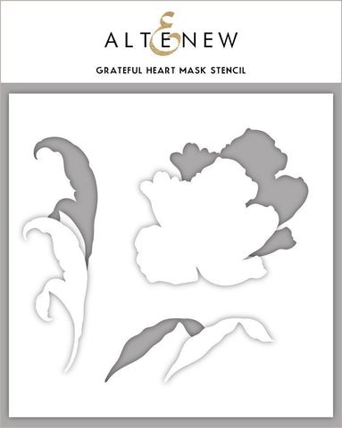 Grateful Heart Mask Stencil - RETIRING