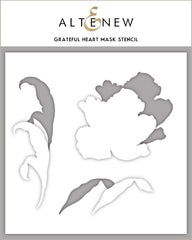 Grateful Heart Mask Stencil - RETIRING