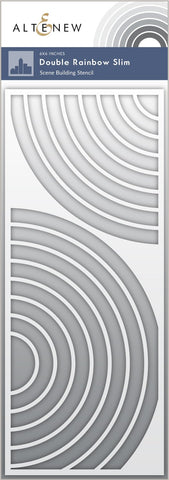 Double Rainbow Slim Stencil