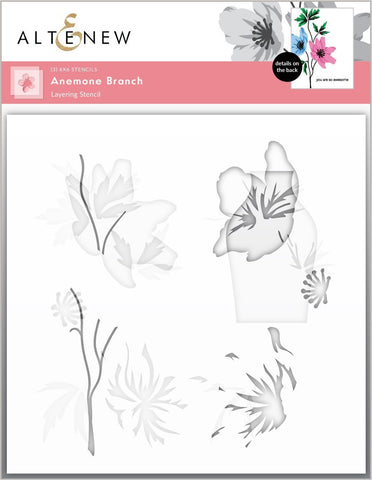 Anemone Branch Stencil Set (3 in 1)