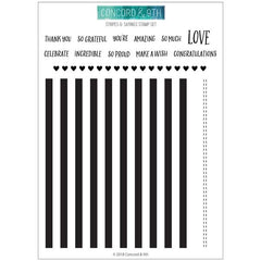 Stripes & Sayings-(RETIRING)