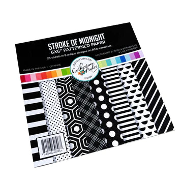 Stroke of Midnight Patterned Paper