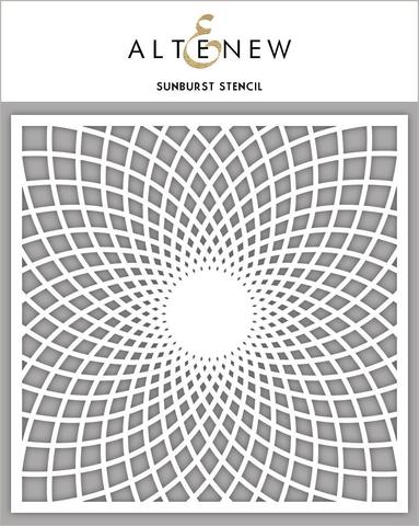 Sunburst Stencil