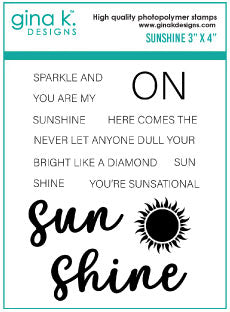 Sunshine Stamp Set - Mini Stamp Set