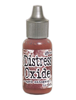 Distress Oxide Reinker 1/2oz Aged Mahogany