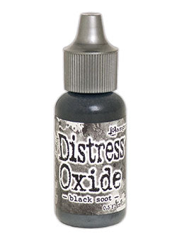 Distress Oxide Reinker 1/2oz Black Soot