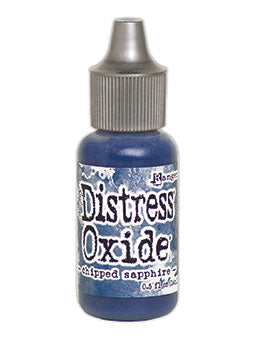 Distress Oxide Reinker 1/2oz Chipped Sapphire