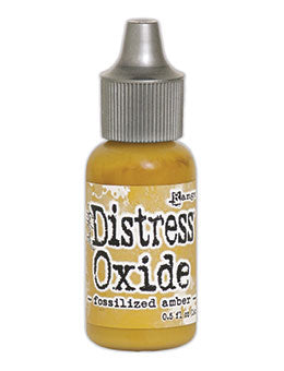 Distress Oxide Reinker 1/2oz Fossilized Amber