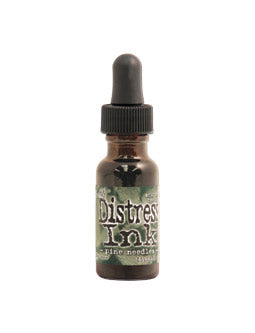 Distress Ink Reinker 1/2oz Pine Needles