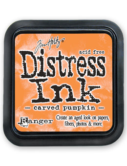 Distress Ink Pad Carved Pumpkin