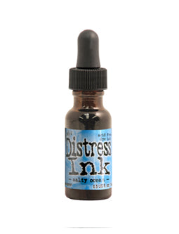 Distress Ink Reinker 1/2oz Salty Ocean