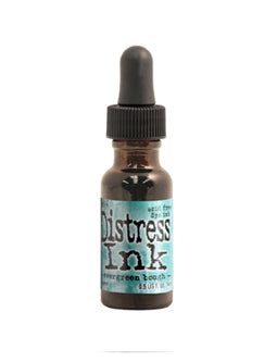 Distress Ink Reinker 1/2oz Branche à feuilles persistantes