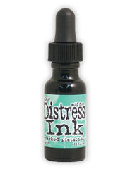 Distress Ink Reinker 1/2oz Cracked Pistachio