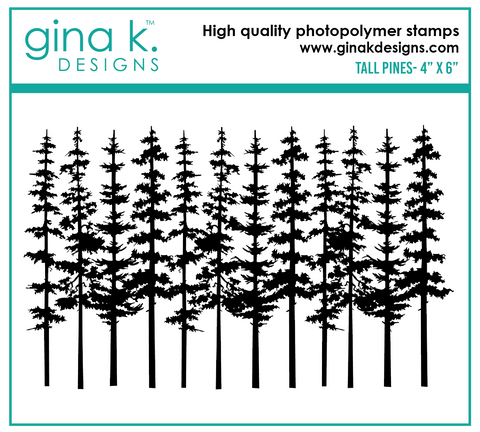 Tall Pine Stamp Set - Mini Stamp Set