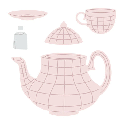 Teapot & Cup | Honey Cuts