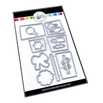 Matrices de découpe Attaché avec un arc