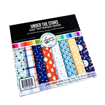Under the Stars Patterned Paper