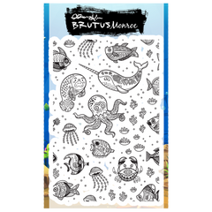 Timbre Amis sous-marins 4x6