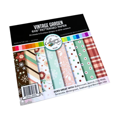 Vintage Garden Patterned Paper