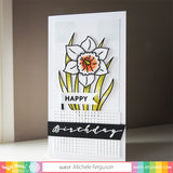 Sketched Daffodil Stamp Set