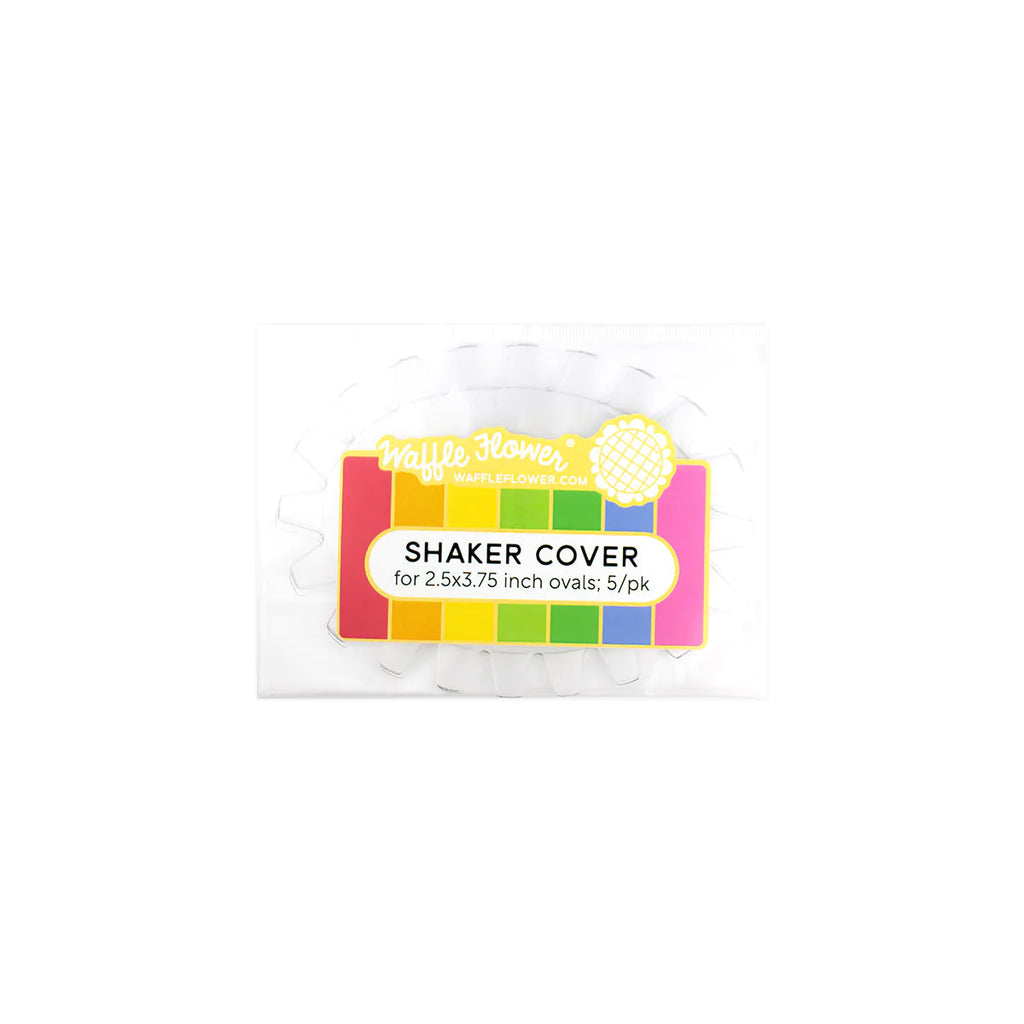 Shaker Cover - 3.75x5 Oval - 5/pk