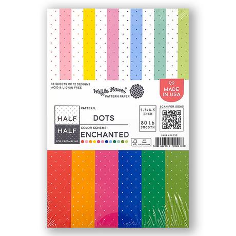 Half-Half Dots Enchanted Paper Pack
