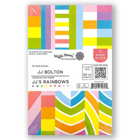 Bloc de papier Rainbows de JJ